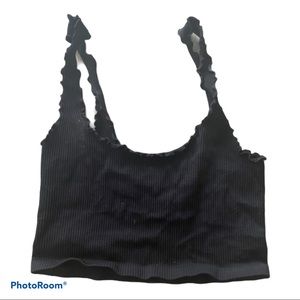 cute cropped lettuce cut tank from tillys